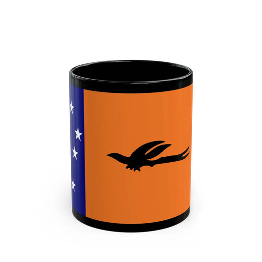 Flag of New Ireland Papa New Guinea - Black Coffee Mug 11oz - Go Mug Yourself