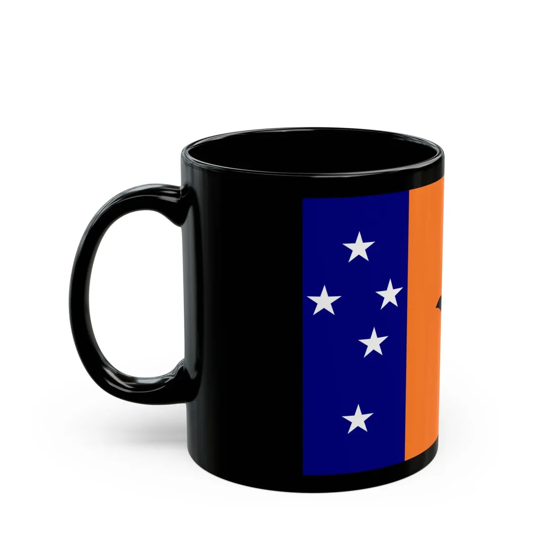 Flag of New Ireland Papa New Guinea - Black Coffee Mug - Go Mug Yourself