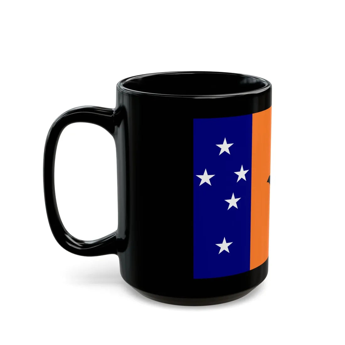 Flag of New Ireland Papa New Guinea - Black Coffee Mug - Go Mug Yourself