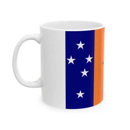 Flag of New Ireland Papa New Guinea - White Coffee Mug - Go Mug Yourself