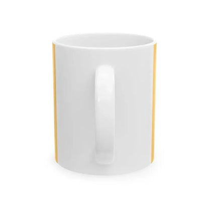 Flag of New Jersey 3-2 (United States) White Coffee Mug - Go Mug Yourself