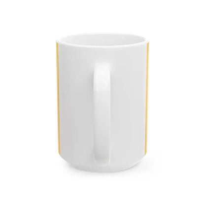 Flag of New Jersey 3-2 (United States) White Coffee Mug - Go Mug Yourself
