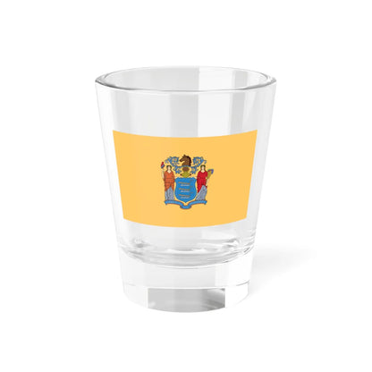 Flag of New Jersey (United States) Shot Glass 1.5oz 1.5oz - Go Mug Yourself