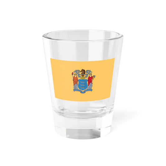 Flag of New Jersey (United States) Shot Glass 1.5oz 1.5oz - Go Mug Yourself