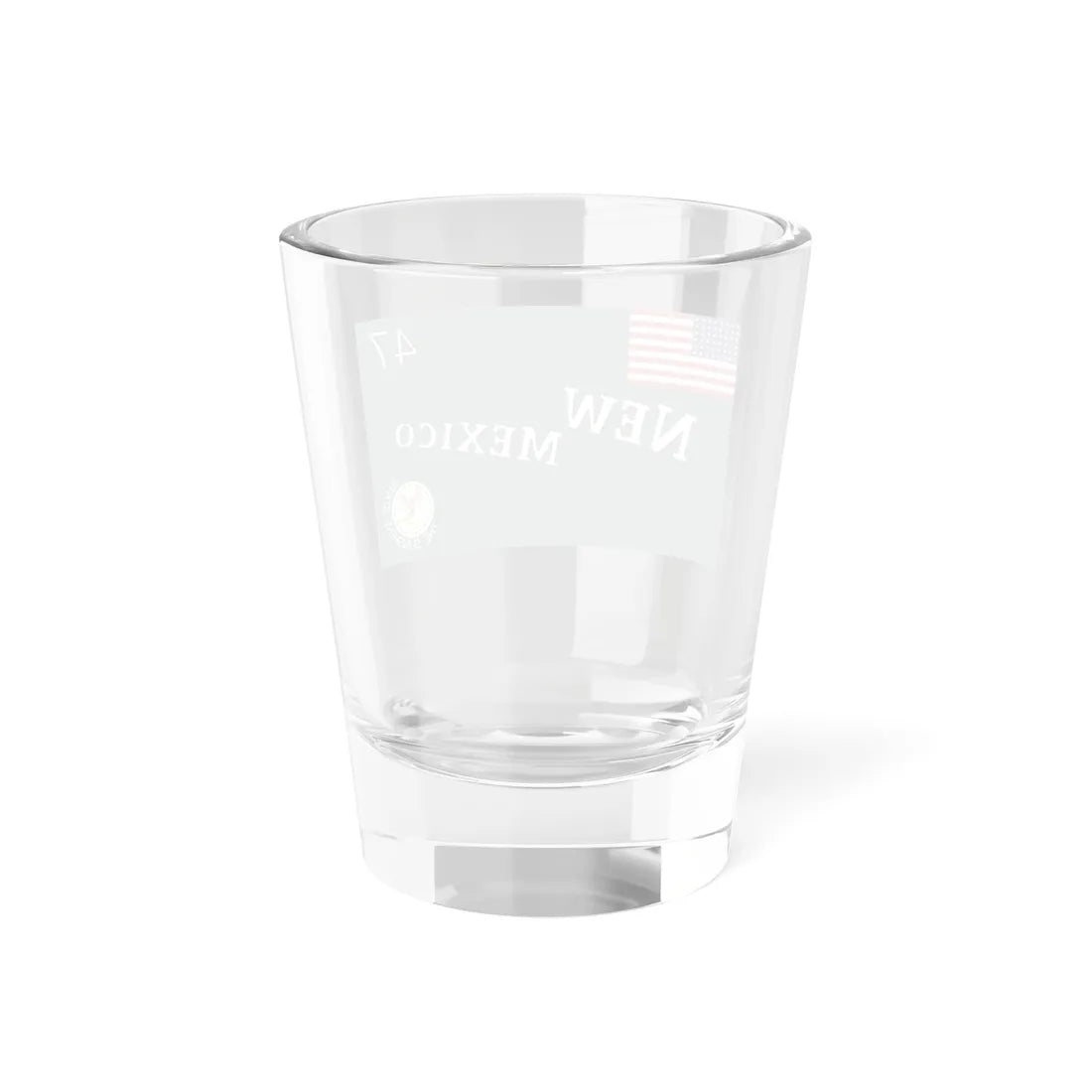 Flag of New Mexico 1912-1925 (Mexico) Shot Glass 1.5oz - Go Mug Yourself