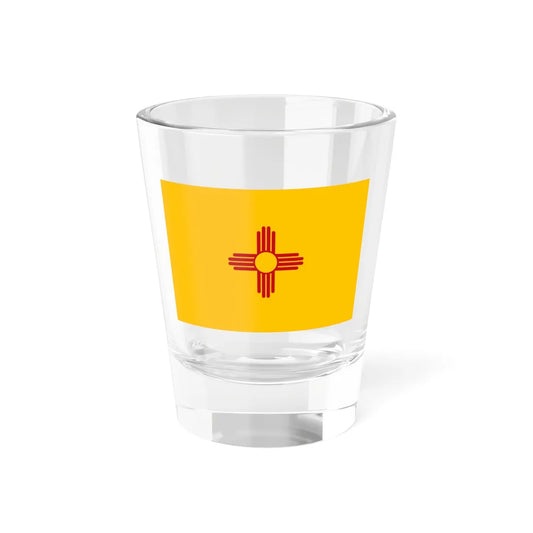 Flag of New Mexico (Mexico) Shot Glass 1.5oz 1.5oz - Go Mug Yourself