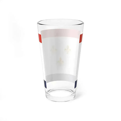 Flag of New Orleans, Louisiana - Pint Glass 16oz - Go Mug Yourself