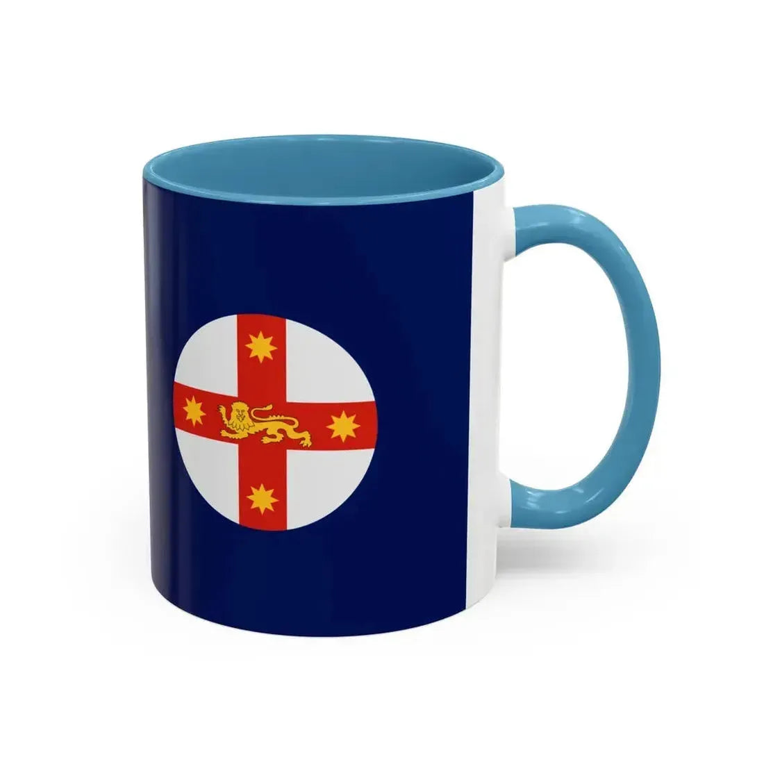Flag of New South Wales Australia - Accent Coffee Mug - Go Mug Yourself
