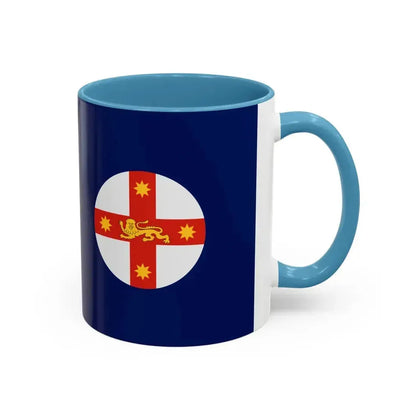 Flag of New South Wales Australia - Accent Coffee Mug - Go Mug Yourself
