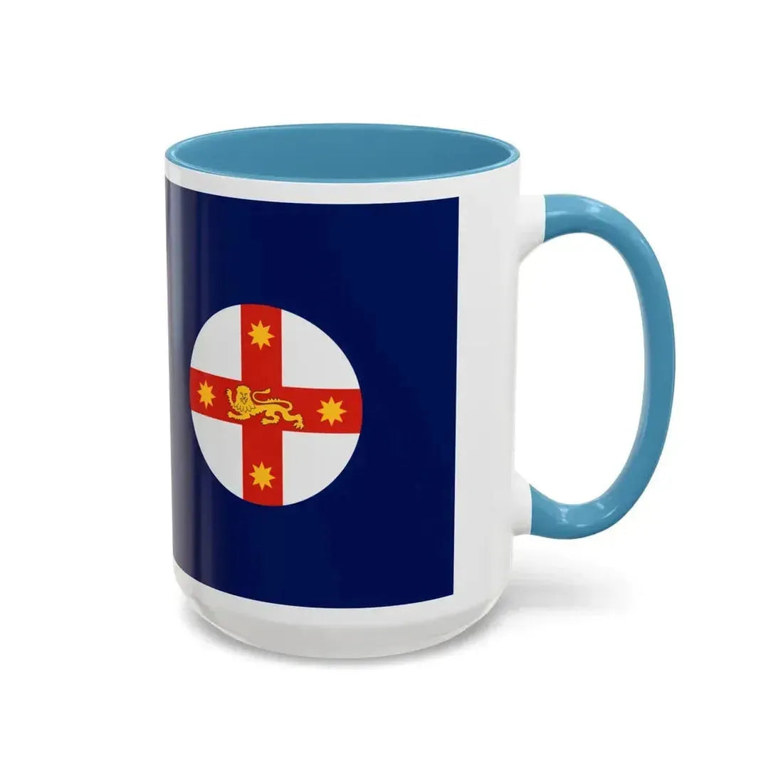 Flag of New South Wales Australia - Accent Coffee Mug - Go Mug Yourself