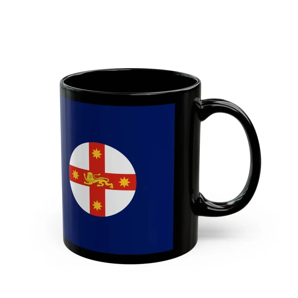 Flag of New South Wales Australia - Black Coffee Mug - Go Mug Yourself