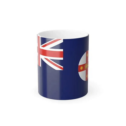 Flag of New South Wales Australia - Color Changing Coffee Mug 11oz - Go Mug Yourself