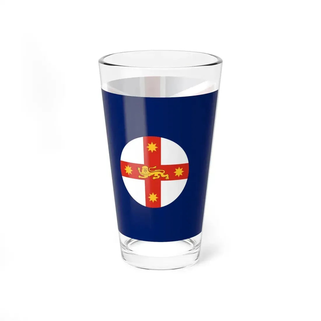 Flag of New South Wales (Australia) Pint Glass 16oz - Go Mug Yourself