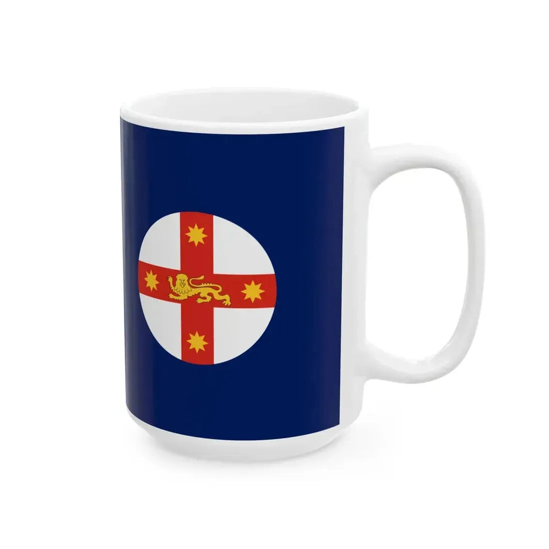 Flag of New South Wales (Australia) White Coffee Mug - Go Mug Yourself