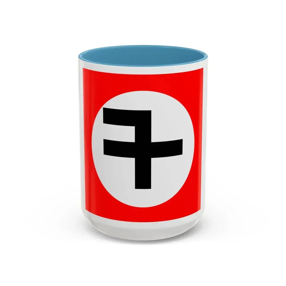 Flag of New Triumph Party - Accent Coffee Mug 15oz Light Blue - Go Mug Yourself