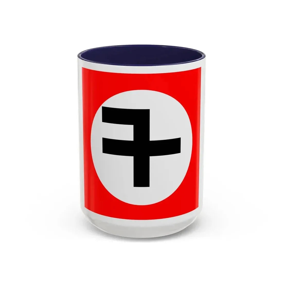 Flag of New Triumph Party - Accent Coffee Mug 15oz Navy - Go Mug Yourself
