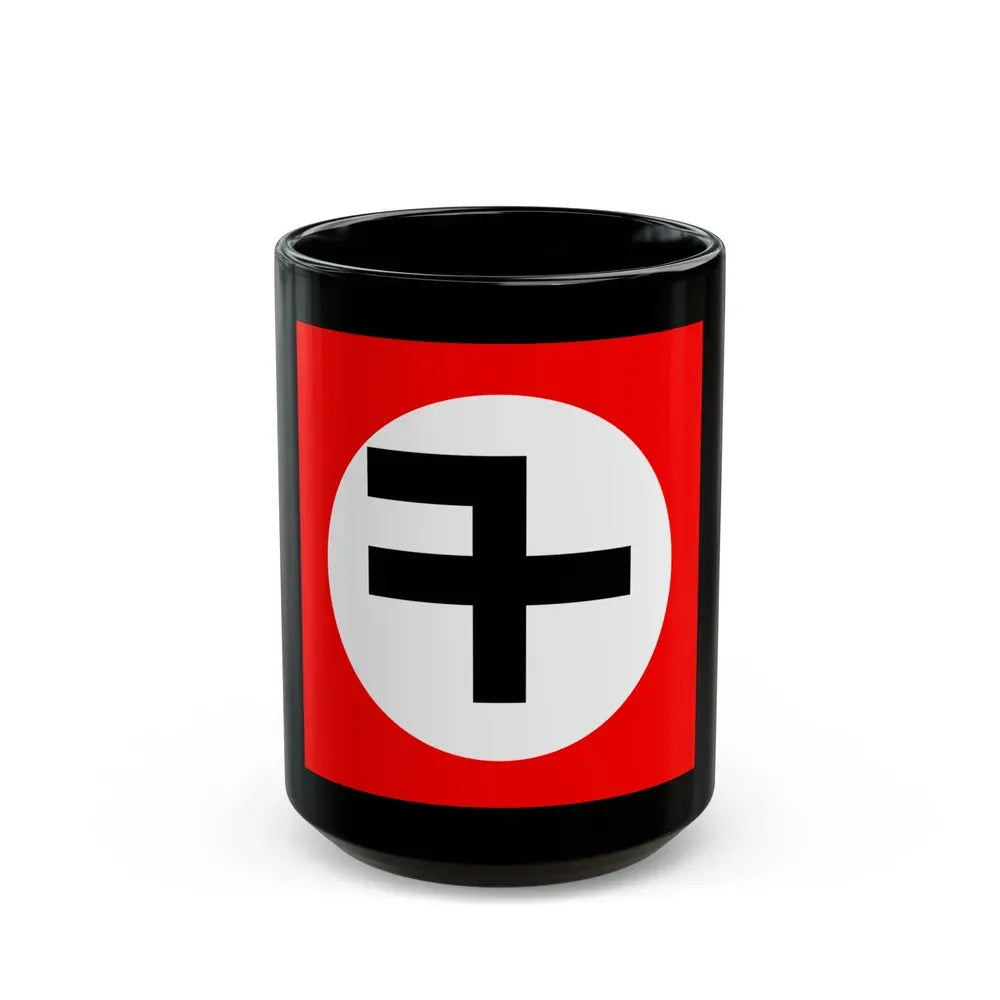 Flag of New Triumph Party - Black Coffee Mug 15oz - Go Mug Yourself