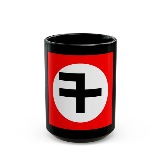 Flag of New Triumph Party - Black Coffee Mug 15oz - Go Mug Yourself