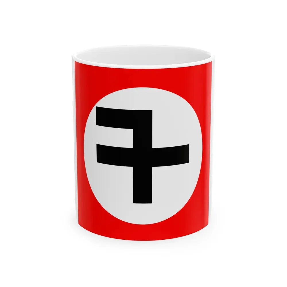 Flag of New Triumph Party - White Coffee Mug 11oz - Go Mug Yourself