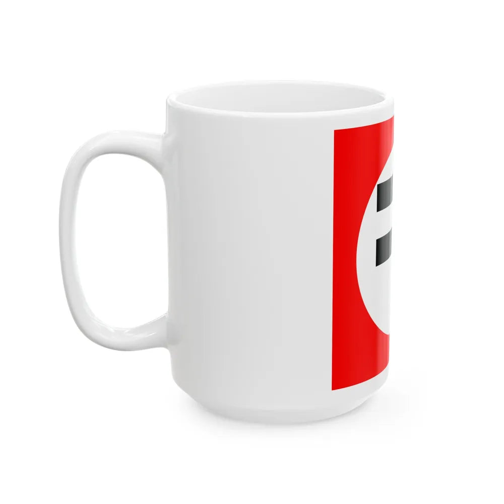 Flag of New Triumph Party - White Coffee Mug-Go Mug Yourself