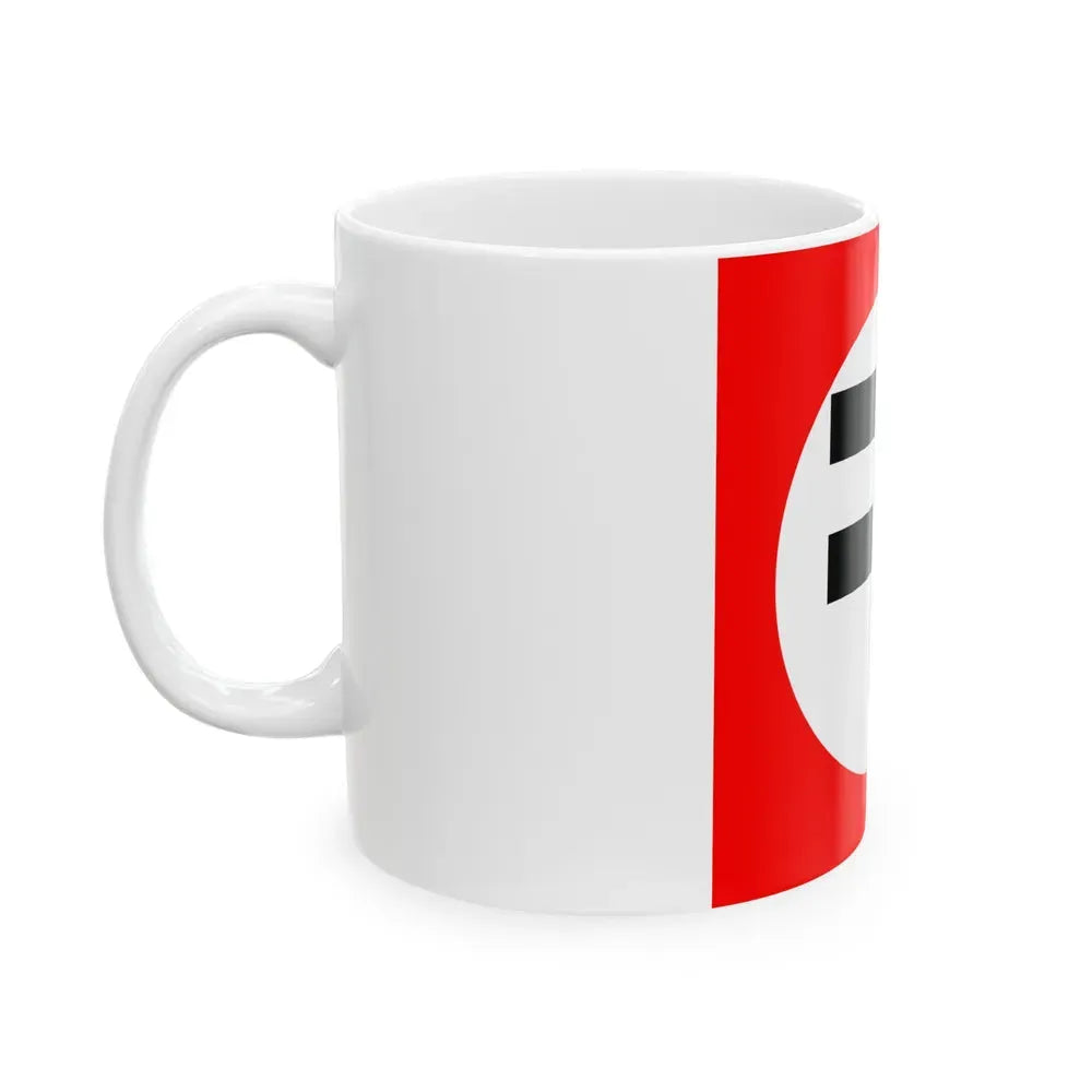 Flag of New Triumph Party - White Coffee Mug - Go Mug Yourself