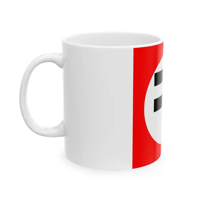 Flag of New Triumph Party - White Coffee Mug - Go Mug Yourself
