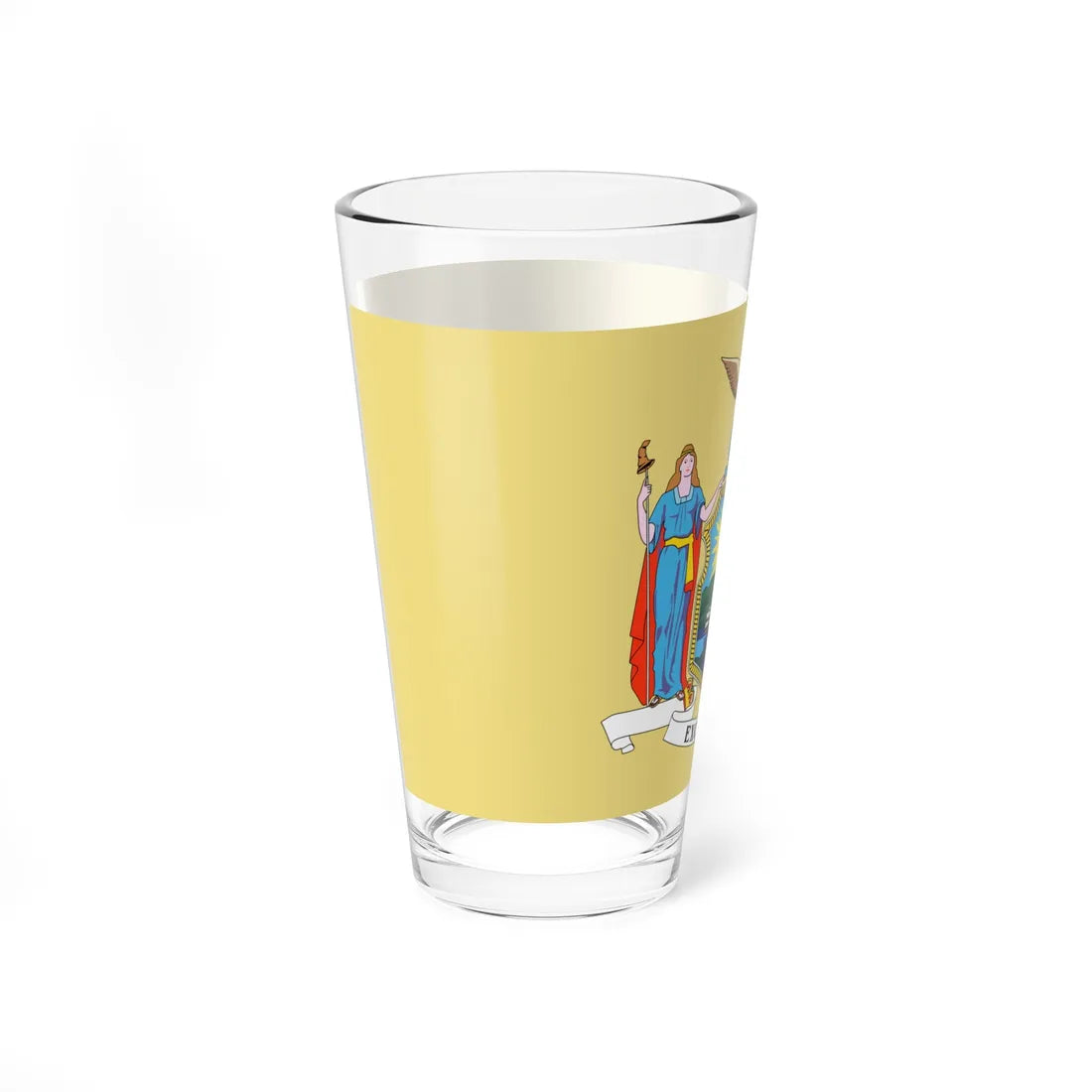 Flag of New York 1896-1901 (United States) Pint Glass 16oz - Go Mug Yourself
