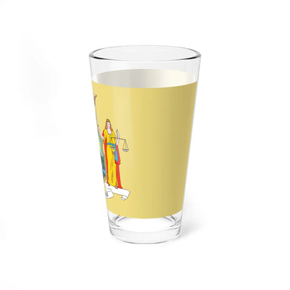 Flag of New York 1896-1901 (United States) Pint Glass 16oz - Go Mug Yourself