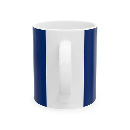 Flag of New York 1909-2020 (United States) White Coffee Mug - Go Mug Yourself