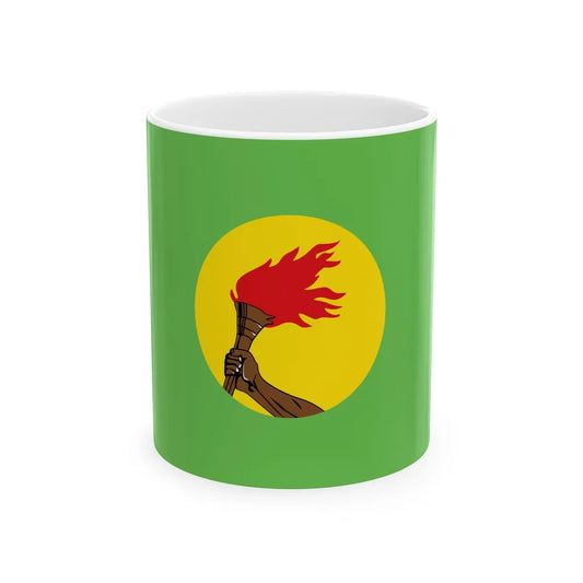 Flag of New Zaire (Congo) White Coffee Mug 11oz - Go Mug Yourself
