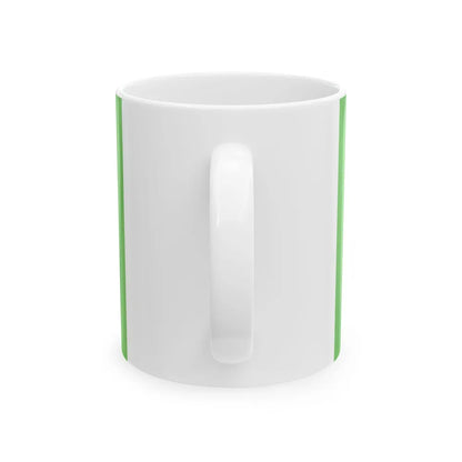 Flag of New Zaire (Congo) White Coffee Mug - Go Mug Yourself