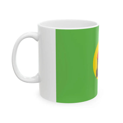 Flag of New Zaire (Congo) White Coffee Mug - Go Mug Yourself