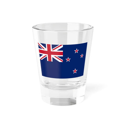 Flag of New Zealand 3-2 aspect ratio (New Zealand) Shot Glass 1.5oz 1.5oz - Go Mug Yourself