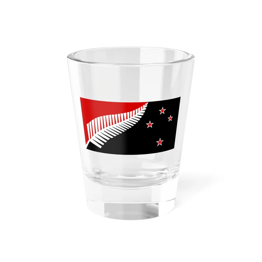 Flag of New Zealand Christophe Lennard (New Zealand) Shot Glass 1.5oz 1.5oz - Go Mug Yourself