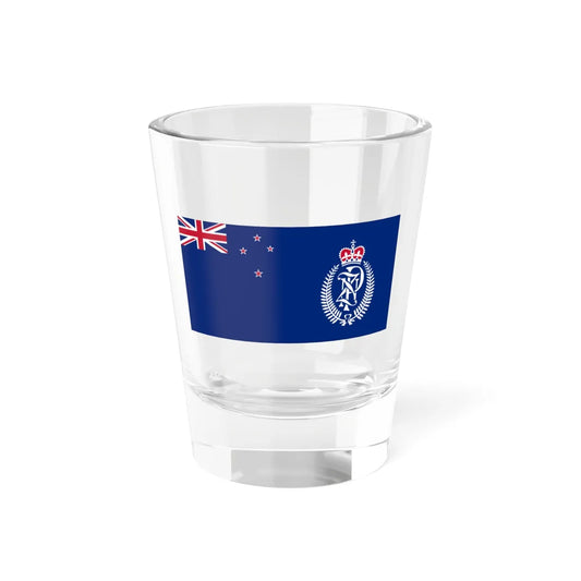 Flag of New Zealand Police (New Zealand) Shot Glass 1.5oz 1.5oz - Go Mug Yourself