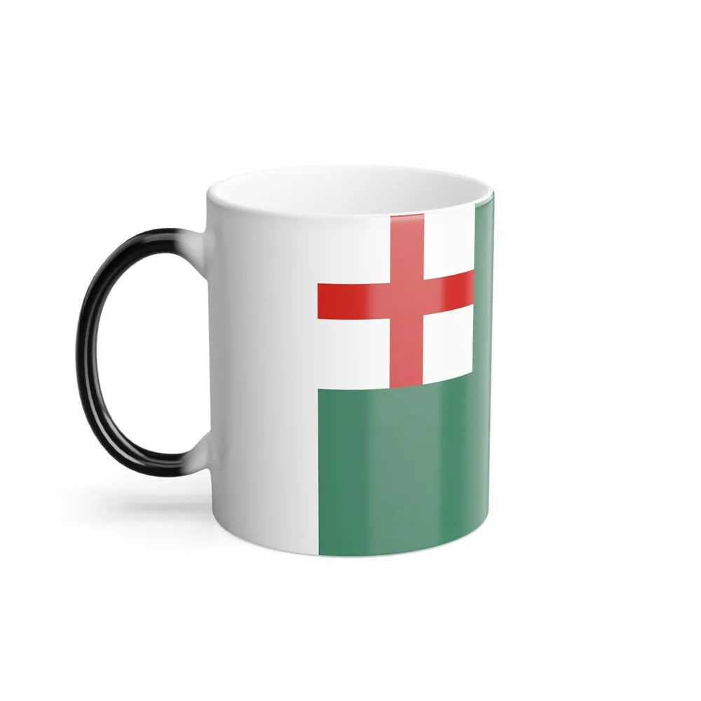 Flag of Newbury, Massachusetts - Color Changing Coffee Mug-Go Mug Yourself