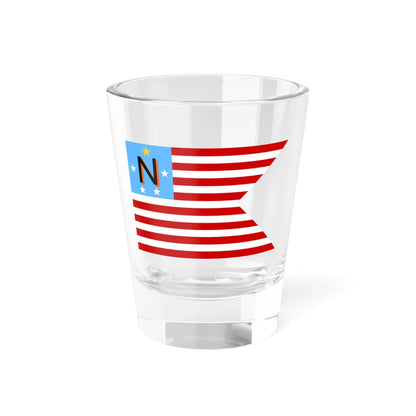 Flag of Newbury Township Ohio (United States) Shot Glass 1.5oz 1.5oz - Go Mug Yourself