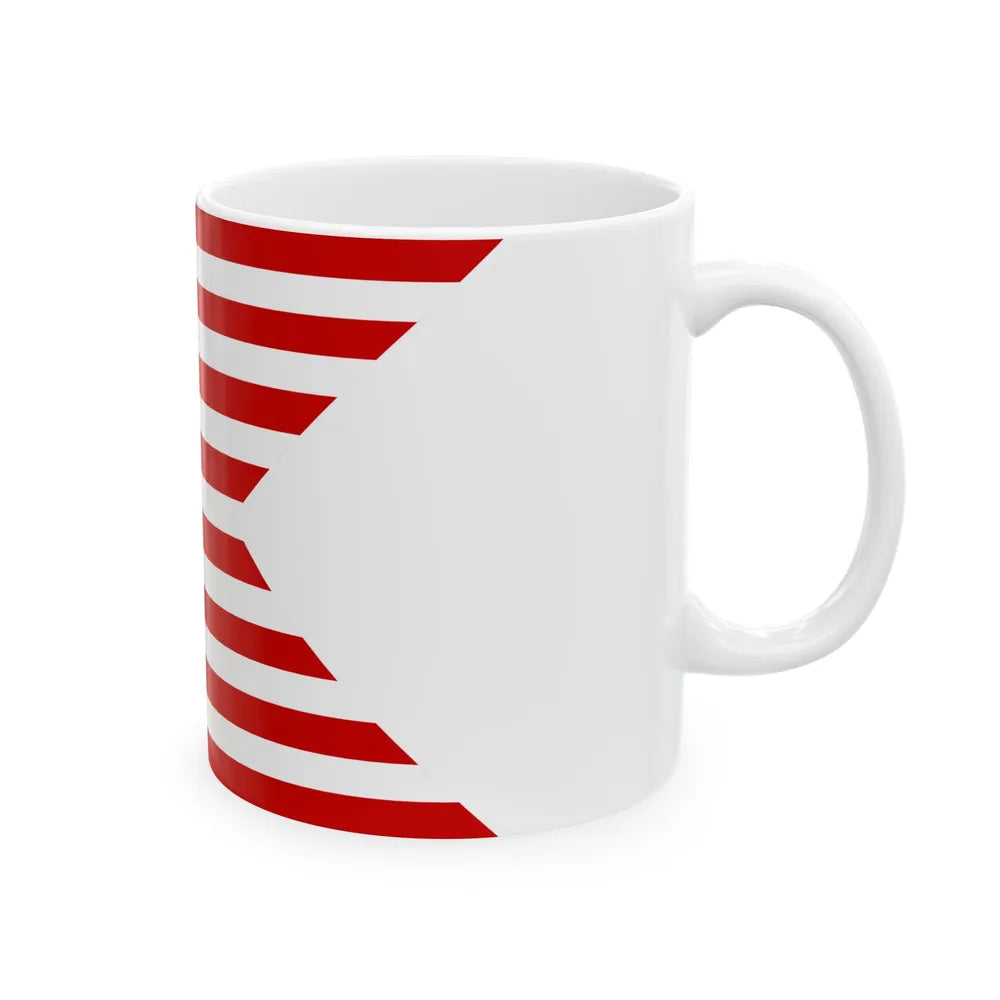 Flag of Newbury Township Ohio (United States) White Coffee Mug - Go Mug Yourself