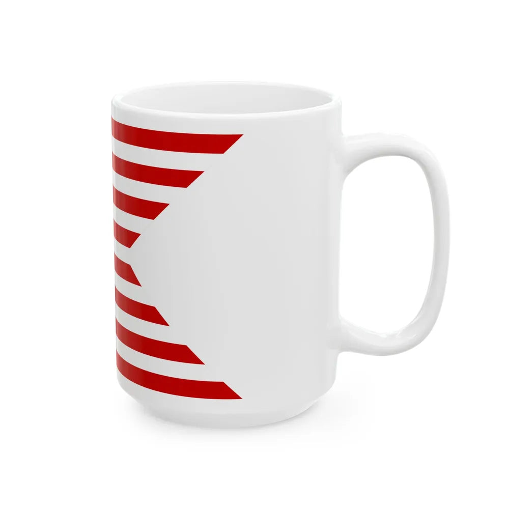 Flag of Newbury Township Ohio (United States) White Coffee Mug - Go Mug Yourself