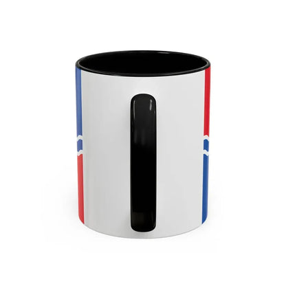 Flag of Newbury UK - Accent Coffee Mug - Go Mug Yourself