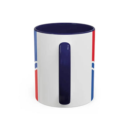 Flag of Newbury UK - Accent Coffee Mug - Go Mug Yourself