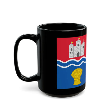 Flag of Newbury UK - Black Coffee Mug-Go Mug Yourself