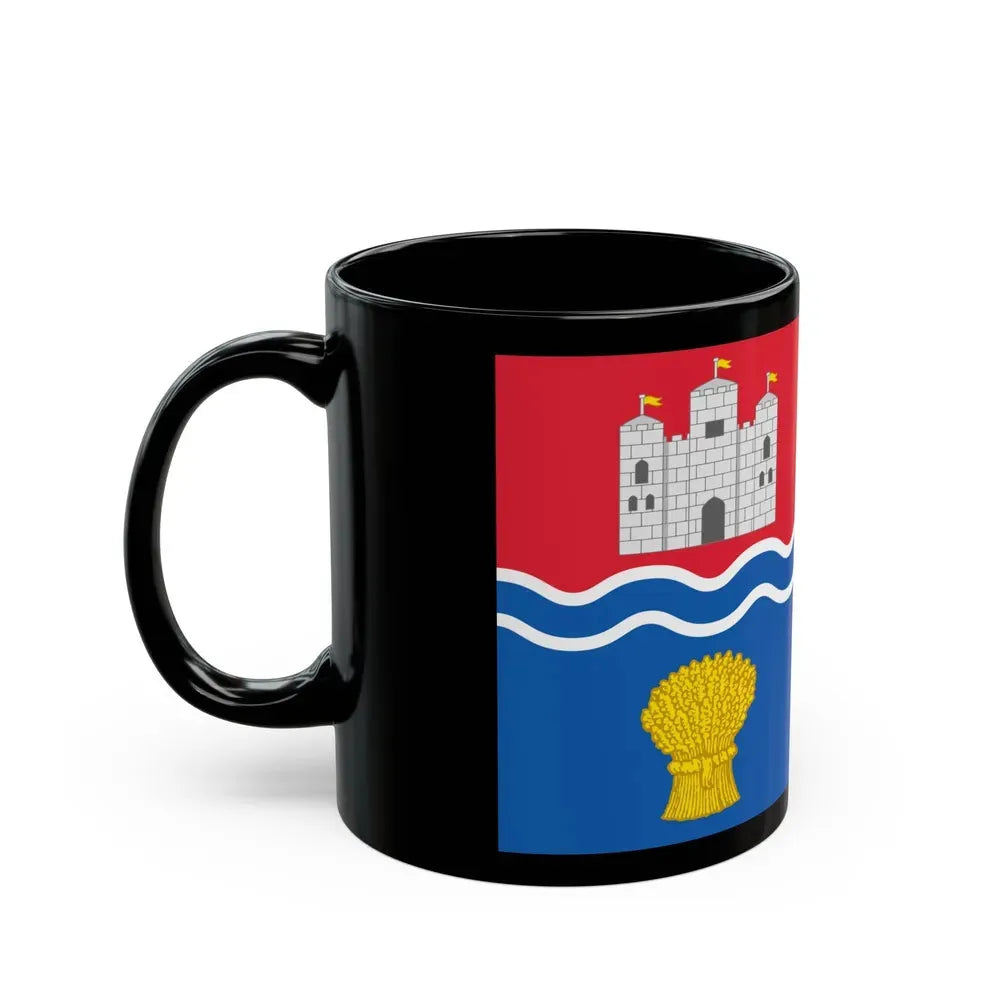 Flag of Newbury UK - Black Coffee Mug - Go Mug Yourself