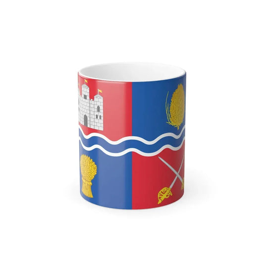Flag of Newbury UK - Color Changing Coffee Mug 11oz - Go Mug Yourself