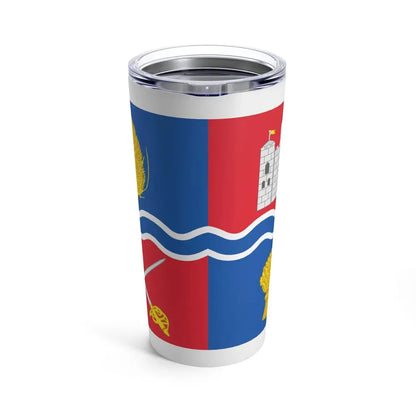 Flag of Newbury UK - Tumbler 20oz - Go Mug Yourself
