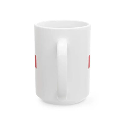 Flag of Newfoundland 1862-1870 (Canada) White Coffee Mug - Go Mug Yourself