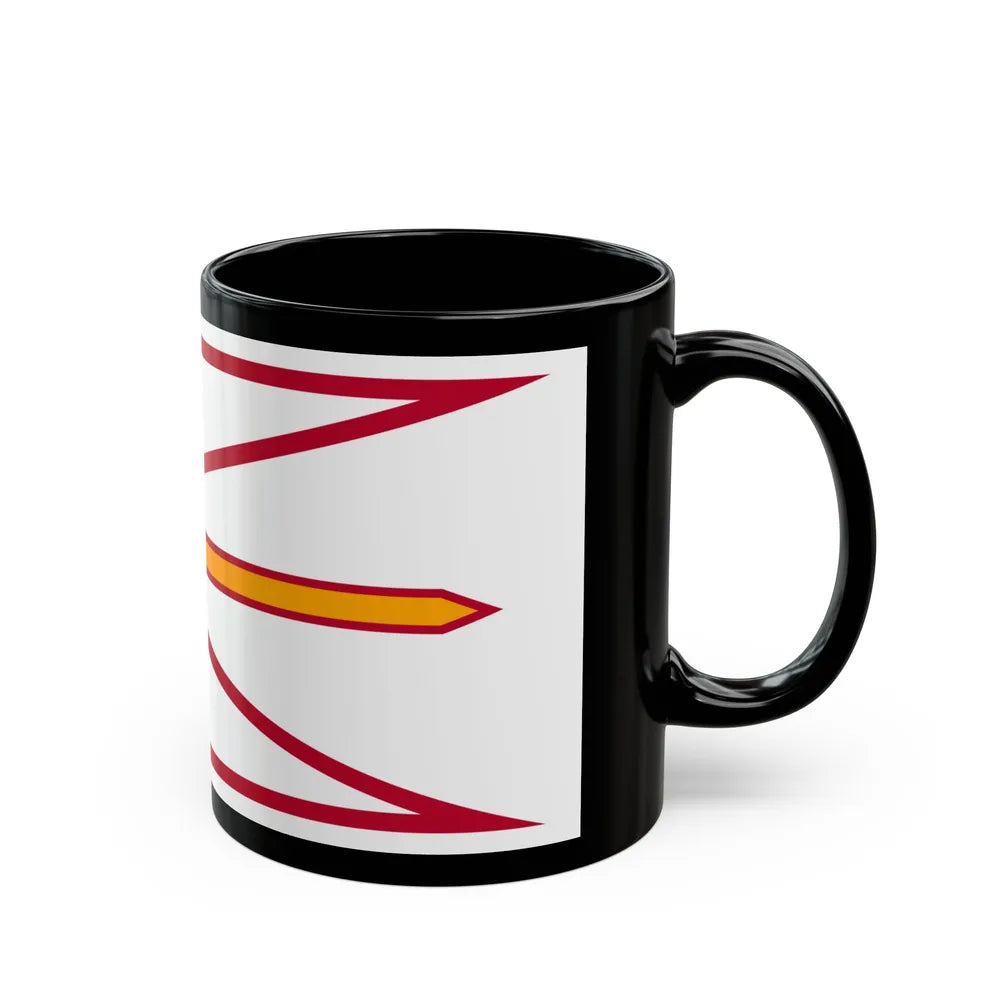 Flag of Newfoundland and Labrador Canada - Black Coffee Mug-Go Mug Yourself