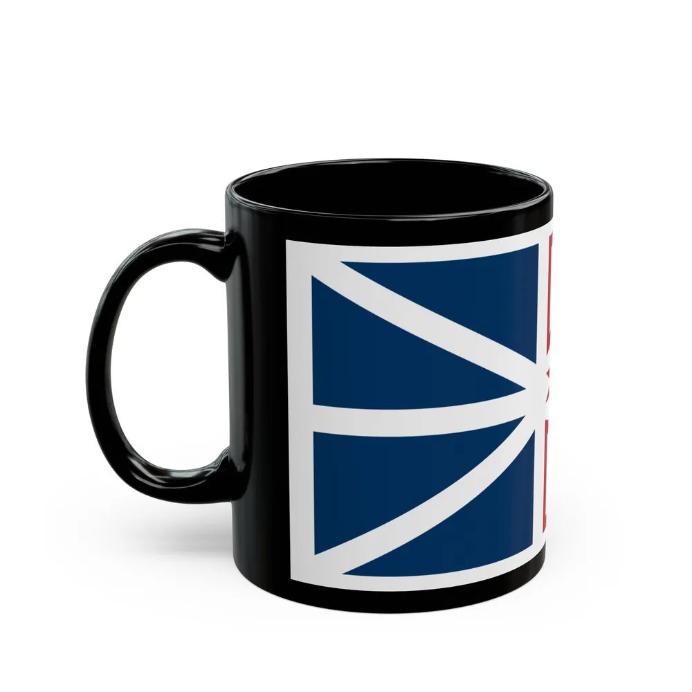 Flag of Newfoundland and Labrador Canada - Black Coffee Mug-Go Mug Yourself