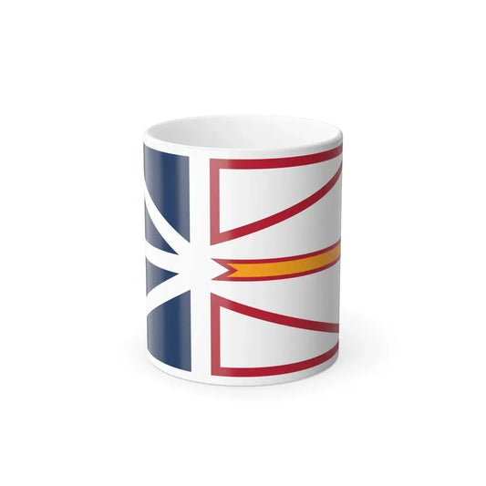 Flag of Newfoundland and Labrador Canada - Color Changing Coffee Mug 11oz - Go Mug Yourself
