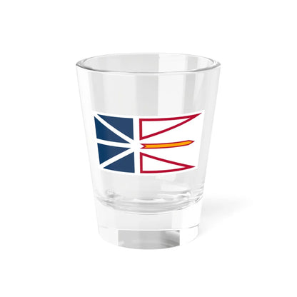 Flag of Newfoundland and Labrador (Canada) Shot Glass 1.5oz 1.5oz - Go Mug Yourself